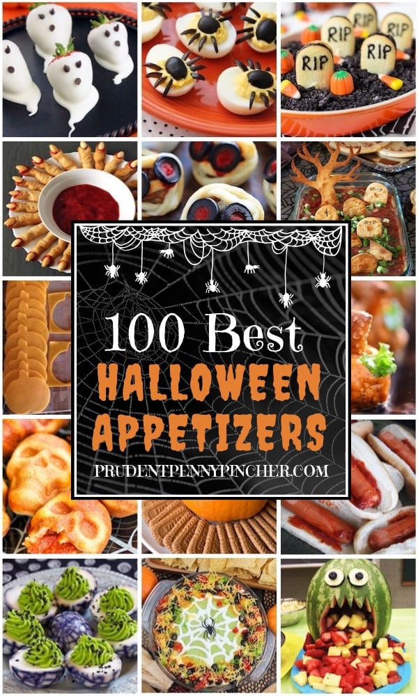 100 Best Halloween Party Appetizers