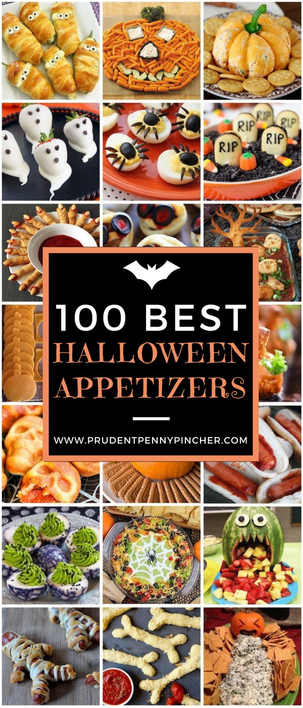 100 best halloween party appetizers