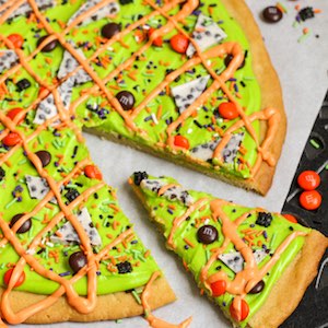 Halloween Sugar Cookie Cake 