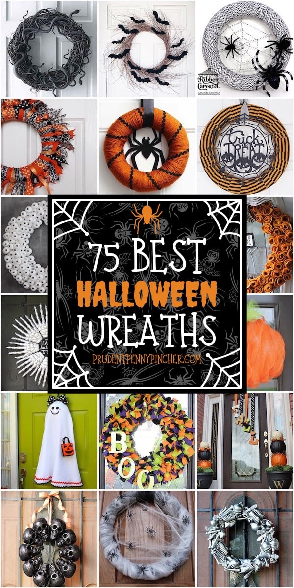 75 Best Halloween Wreaths