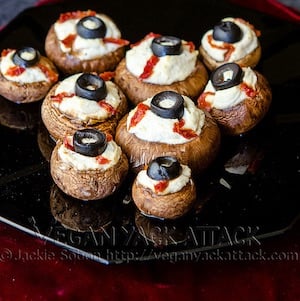 Stuffed Mushroom Eyeballs