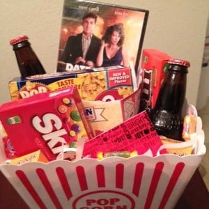 Movie Night Popcorn Tub