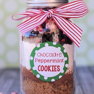 Christmas Cookie Mix in a Jar