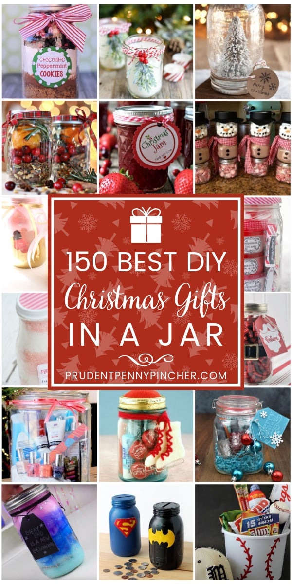 150 Best DIY Christmas Gifts in a Jar 