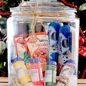 Christmas Cookies in a Jar