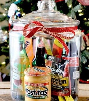 christmas snack Gifts in a Jar