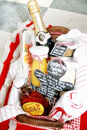 Christmas Morning Pancake Breakfast Gift Basket