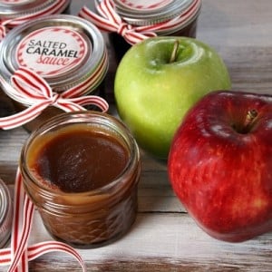 Salted Caramel Sauce in a Jar