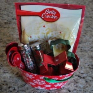 Christmas Cookies gift basket