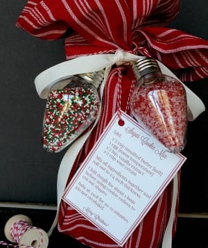 Christmas Sugar Cookie Mix in a Jar