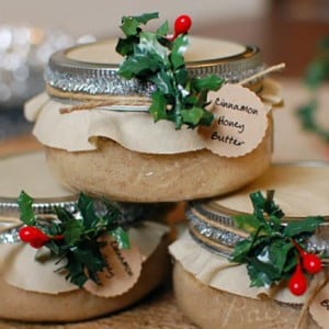 Cinnamon Honey Butter Gifts in a Jar