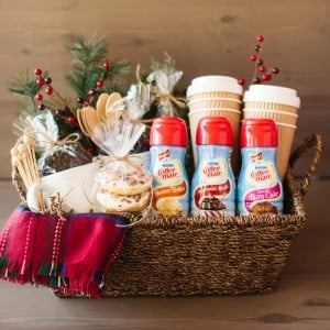 christmas Coffee Gift Basket