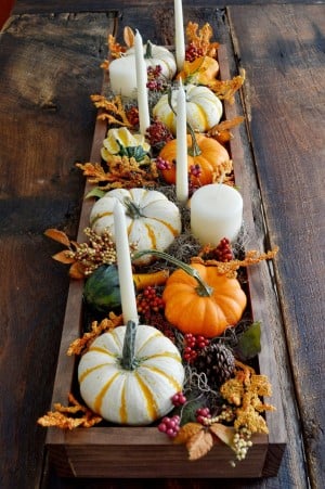 Rustic Thanksgiving Table 