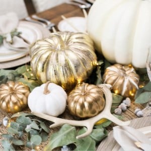 Chic Thanksgiving Table