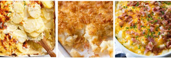 Potato Thanksgiving Casseroles