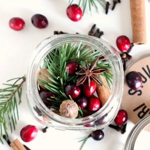 Stove Top Potpourri in a Jar