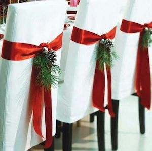 Festive Bow Tied Chair