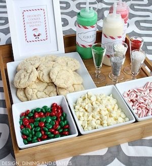Christmas Cookie Decorating Station