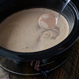 Creamy Crockpot Hot Chocolate