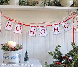 Quick and Easy Christmas Party Banner