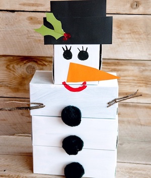 DIY Snowman Bowling