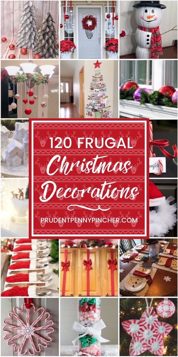 120 Frugal Christmas Decorations