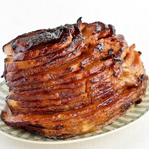 Baked Ham with Pineapple Brown Sugar Glaze