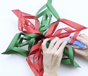 3D Paper Snowflakes 