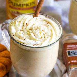 Pumpkin White Hot Chocolate