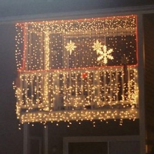 luces de navidad para balcon