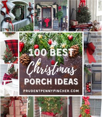 100 Best Christmas Porch Decorations