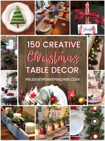150 Creative Christmas Table Decorations