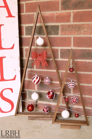 Knock Off Crate & Barrel Ornament Tree