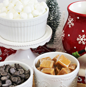 Hot Chocolate Bar Ideas - A Beautiful Mess