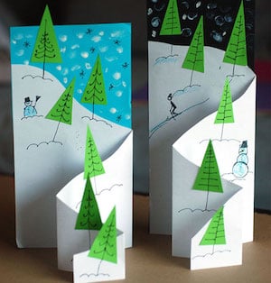 Easy Foldable Holiday Cards
