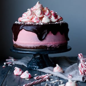 Chocolate Peppermint Cake