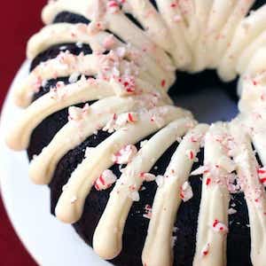 Chocolate Peppermint Bundt Cake