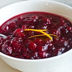 Fresh Cranberry Orange Sauce