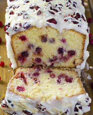 Cranberry Pound Cake