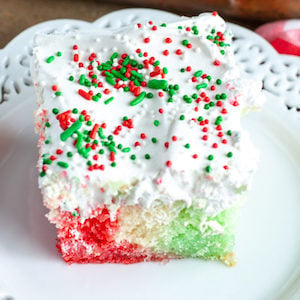 Holiday Jello dessert