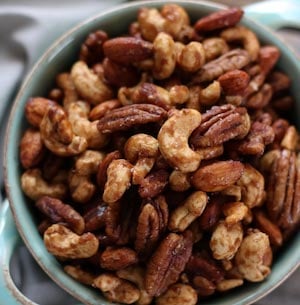 Slow Cooker Spiced Nuts