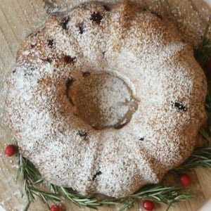 Christmas Cranberry Cake