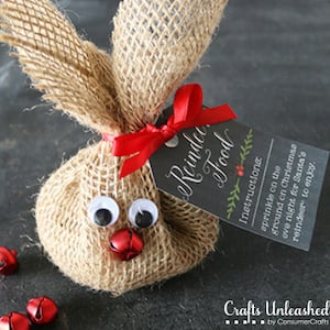 DIY Reindeer Christmas Food Gift