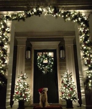 Outdoor Christmas Lights for Front Porch