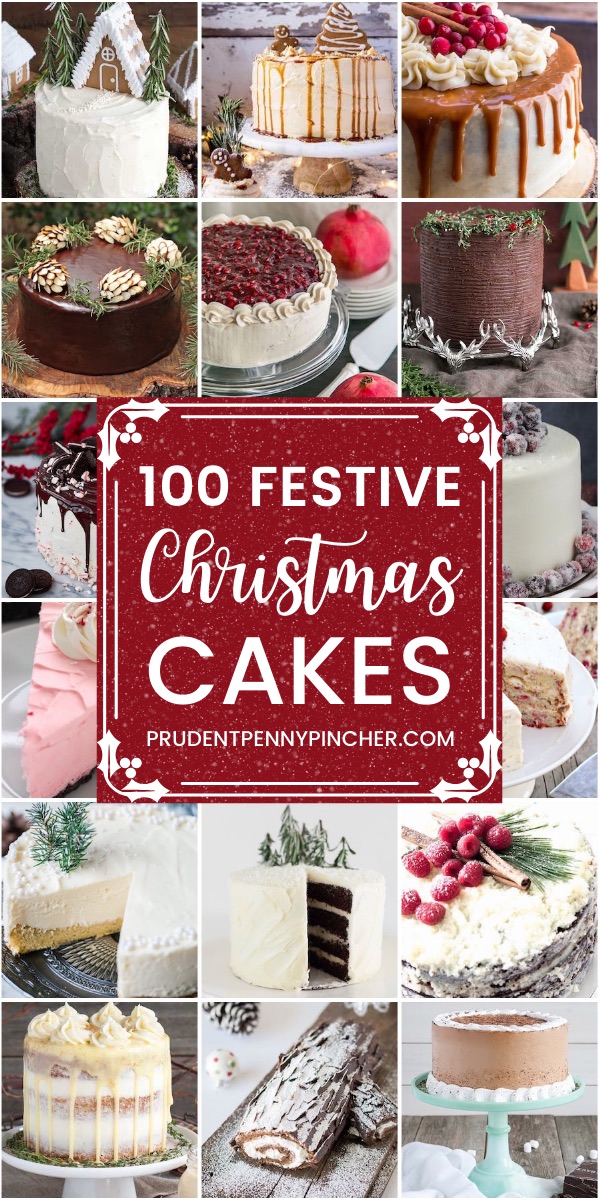 100 Festive Christmas Cakes