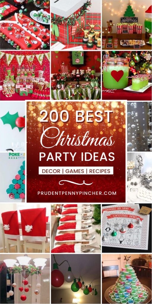200 Best Christmas Party Ideas - Prudent Penny Pincher