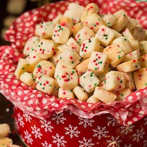 Funfetti Shortbread Bites