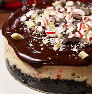 Chocolate Peppermint Cheesecake