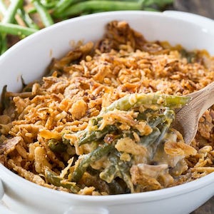 Cheesy Green Bean Casserole