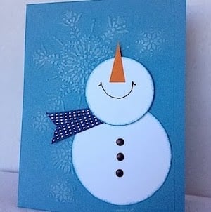 Happy Snowman Card